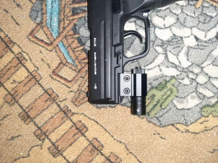 Фотография покупателя товара Лазерный прицел, целеуказательный, дальность 50-100 м - Фото 1