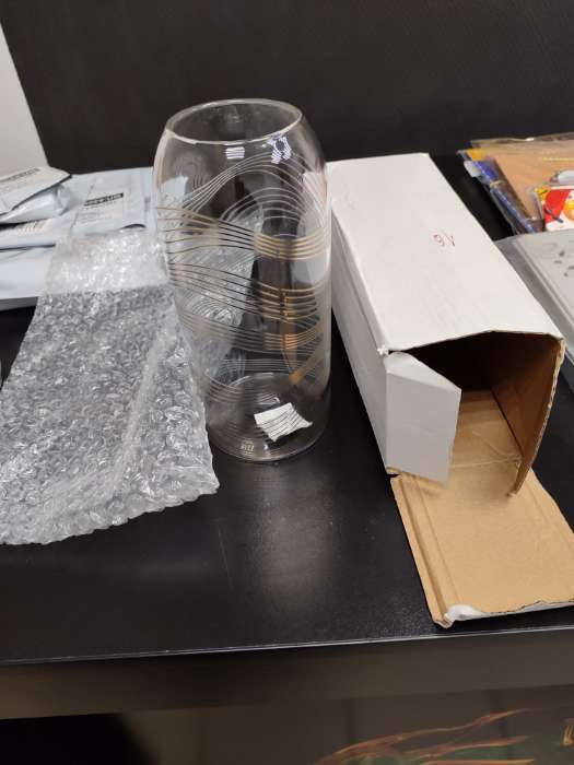 Фотография покупателя товара Банка для хранения сыпучих продуктов и круп «Геометрия», 1000 мл - Фото 2