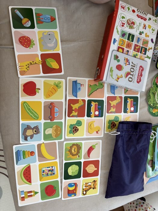 Фотография покупателя товара Лото Baby Toys «Тактильное» - Фото 2