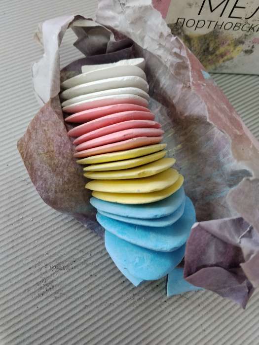 Фотография покупателя товара Мел портновский, 40 шт., МИКС - Фото 3