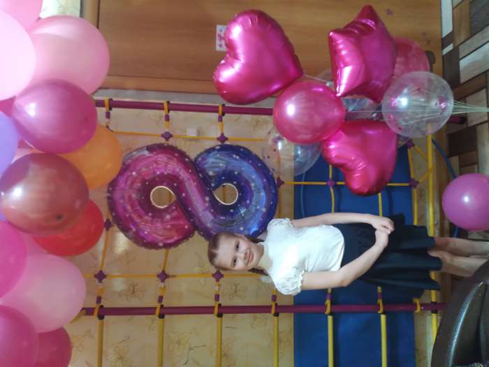 Фотография покупателя товара Стойка для воздушных шаров с подставкой, на 11 шаров, цвет красный - Фото 20