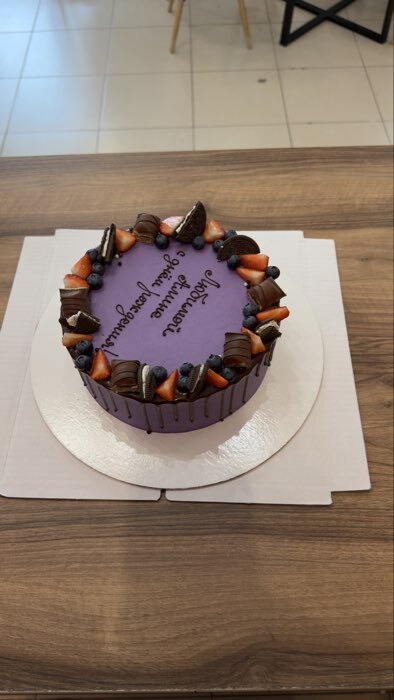 Фотография покупателя товара Коробка под торт, белая, 30×30×19 см - Фото 10