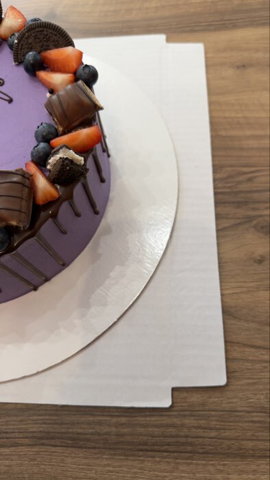 Фотография покупателя товара Коробка под торт, белая, 30×30×19 см - Фото 8