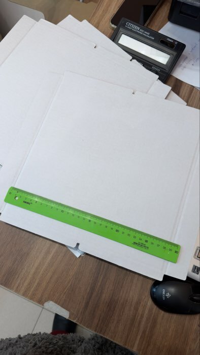 Фотография покупателя товара Коробка под торт, белая, 30×30×19 см - Фото 9