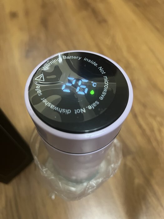 Фотография покупателя товара Термос «Ты у себя одна», 500 мл, с ситечком, с датчиком температуры