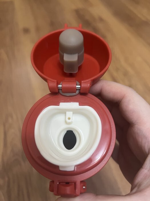 Фотография покупателя товара Термос Мастер К «Топ», 500 мл (± 50 мл), 6.5×23.3 см, сохраняет тепло 8 ч, нержавеющая сталь, красный - Фото 2