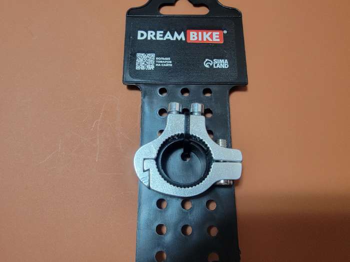 Фотография покупателя товара УЦЕНКА Адаптер на руль Dream Bike, 22.2-25.4 мм, для флягодержателя, серый - Фото 1