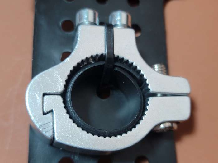 Фотография покупателя товара УЦЕНКА Адаптер на руль Dream Bike, 22.2-25.4 мм, для флягодержателя, серый - Фото 2