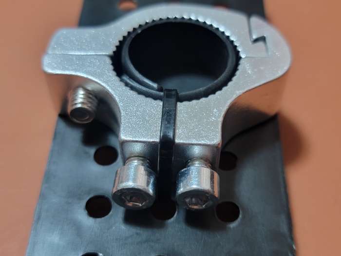 Фотография покупателя товара УЦЕНКА Адаптер на руль Dream Bike, 22.2-25.4 мм, для флягодержателя, серый - Фото 3