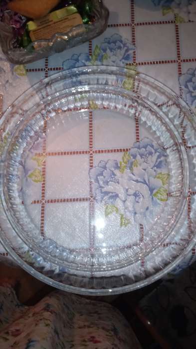 Фотография покупателя товара Набор круглой посуды из жаропрочного стекла для запекания Borcam, 2 предмета: 1,6 л, 2,6 л