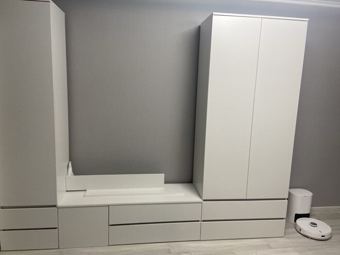 Фотография покупателя товара Гостиная «Лора», 2750×2200×440 мм, цвет кашемир - Фото 2