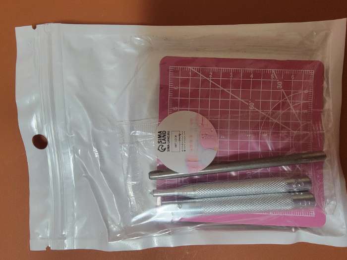 Фотография покупателя товара Набор инструментов для ручной установки S-образных кнопок, с матом, №655, d=10 мм - Фото 1