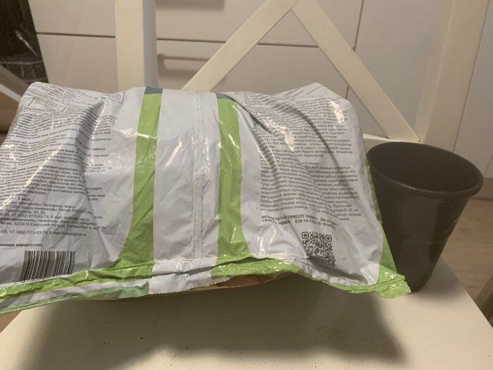 Фотография покупателя товара Почвогрунт Универсальный с биогумусом, Магия роста, 10 л - Фото 7