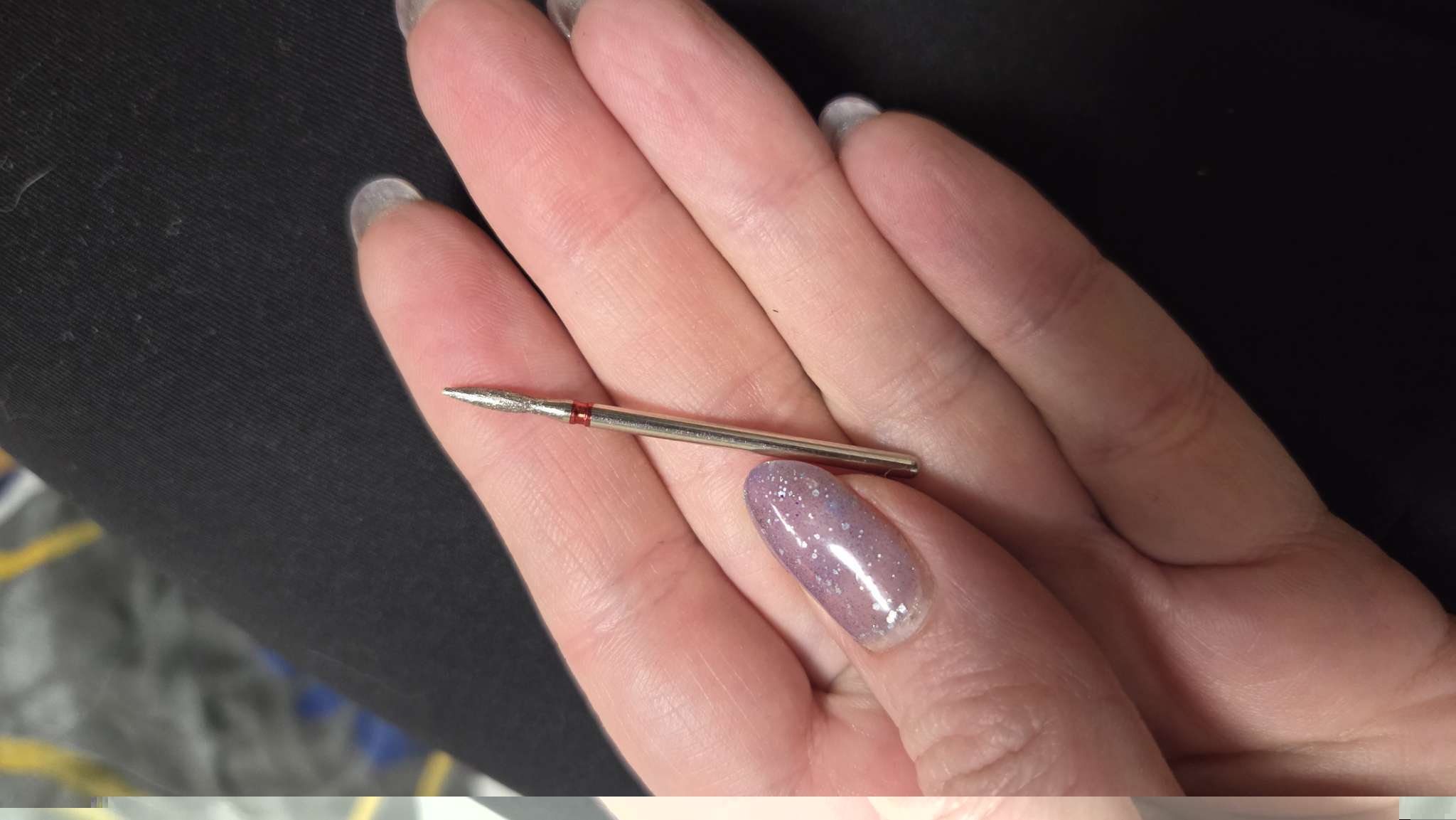 Фотография покупателя товара Фреза алмазная для маникюра «Пламя», мелкая зернистость, 2.1×8 мм, в пластиковом футляре - Фото 4