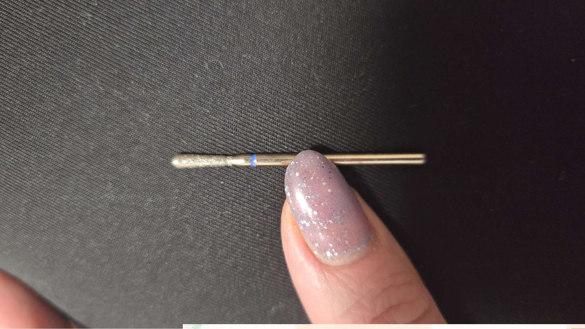 Фотография покупателя товара Фреза алмазная для маникюра «Капля», средняя зернистость, 2.5×10 мм, в пластиковом футляре - Фото 4