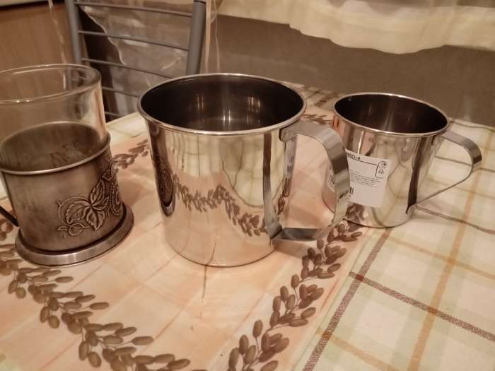 Фотография покупателя товара Кружка Доляна «Индия», 700 мл, d=10 см, нержавеющая сталь - Фото 1