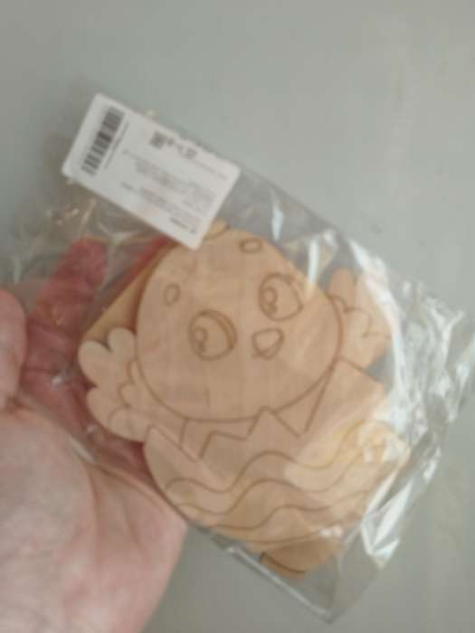 Фотография покупателя товара Заготовки для творчества. Роспись по дереву «Пасха: цыплята», 5 шт. - Фото 2