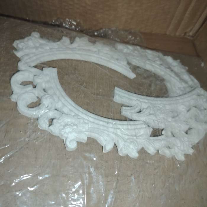 Фотография покупателя товара Рамка для фото, панно, картин «Квадратная с птичками», белая - Фото 11