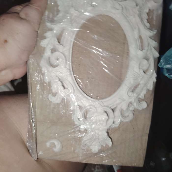 Фотография покупателя товара Рамка для фото, панно, картин «Квадратная с птичками», белая - Фото 13