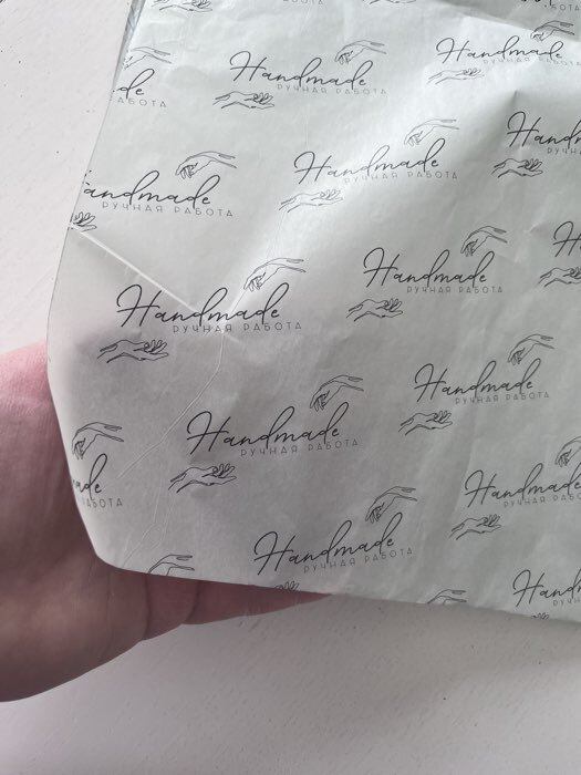 Фотография покупателя товара Бумага упаковочная тишью «Ручная работа», 50×70 см - Фото 17