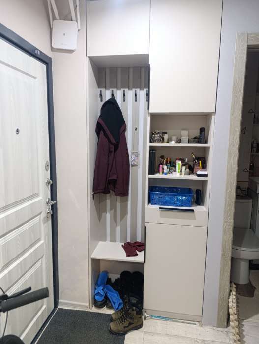 Фотография покупателя товара Крючок мебельный CAPPIO TRANQUILITY, однорожковый, цвет черный - Фото 1