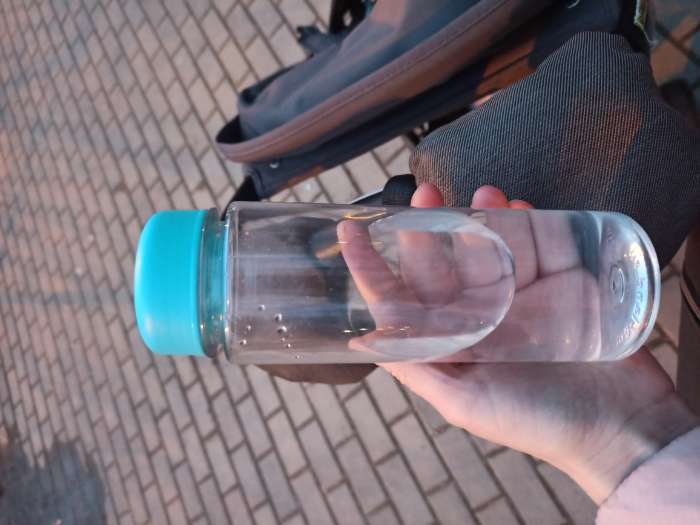 Фотография покупателя товара Бутылка для воды, 500 мл, 19 х 6 см, микс - Фото 2