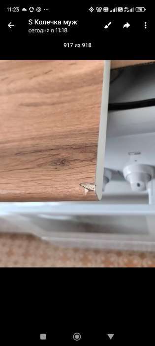 Фотография покупателя товара Столешница для кухни, 400×600×26 мм, цвет дуб вотан - Фото 2