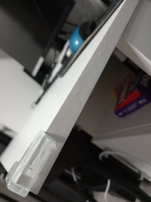 Фотография покупателя товара Стол компьютерный «СК06», с надстройкой, 1230×570×1600 мм, цвет белый - Фото 1