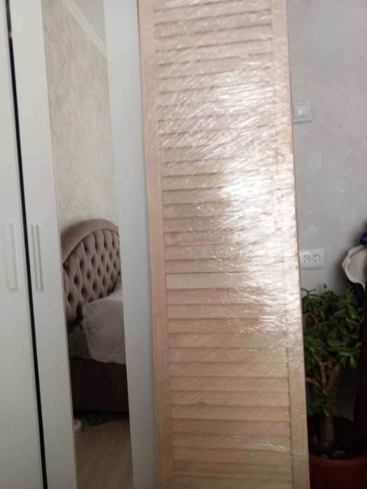 Фотография покупателя товара Дверь для бани и сауны «Жалюзийная», 180.5×39.4 см, деревянная, «Добропаровъ» - Фото 2