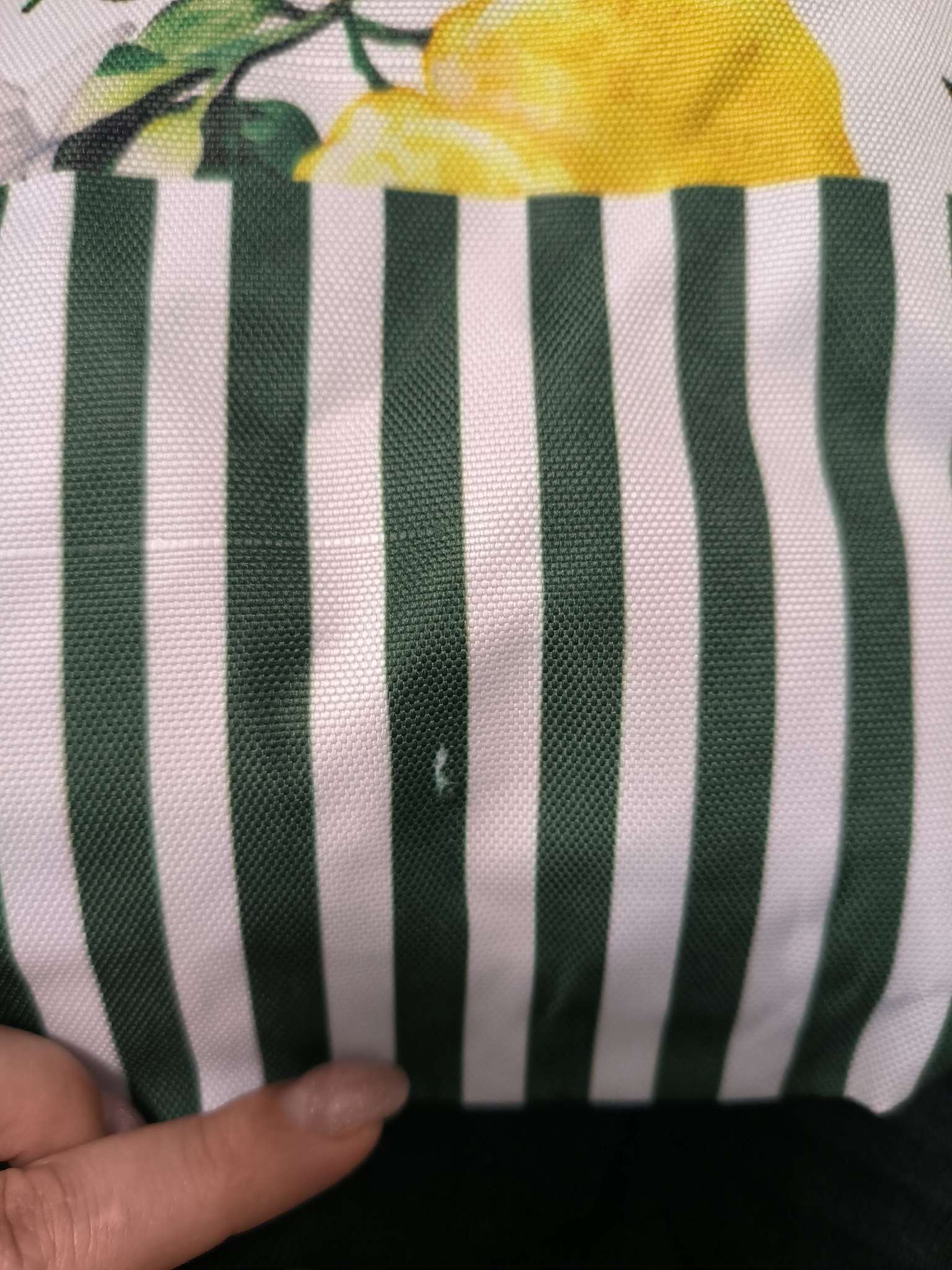 Фотография покупателя товара Сумка женская пляжная на молнии «Лимонное настроение», белая - Фото 1