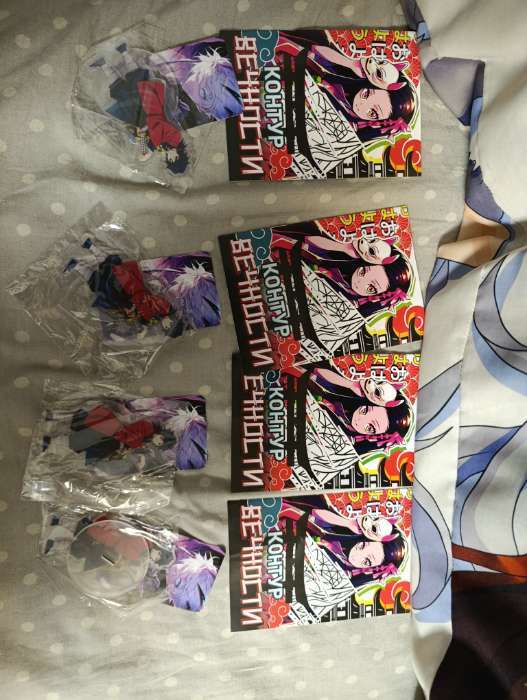 Фотография покупателя товара Аниме набор сюрприз 3в1, фигурка, раскраска, карточка с персонажем, МИКС - Фото 1