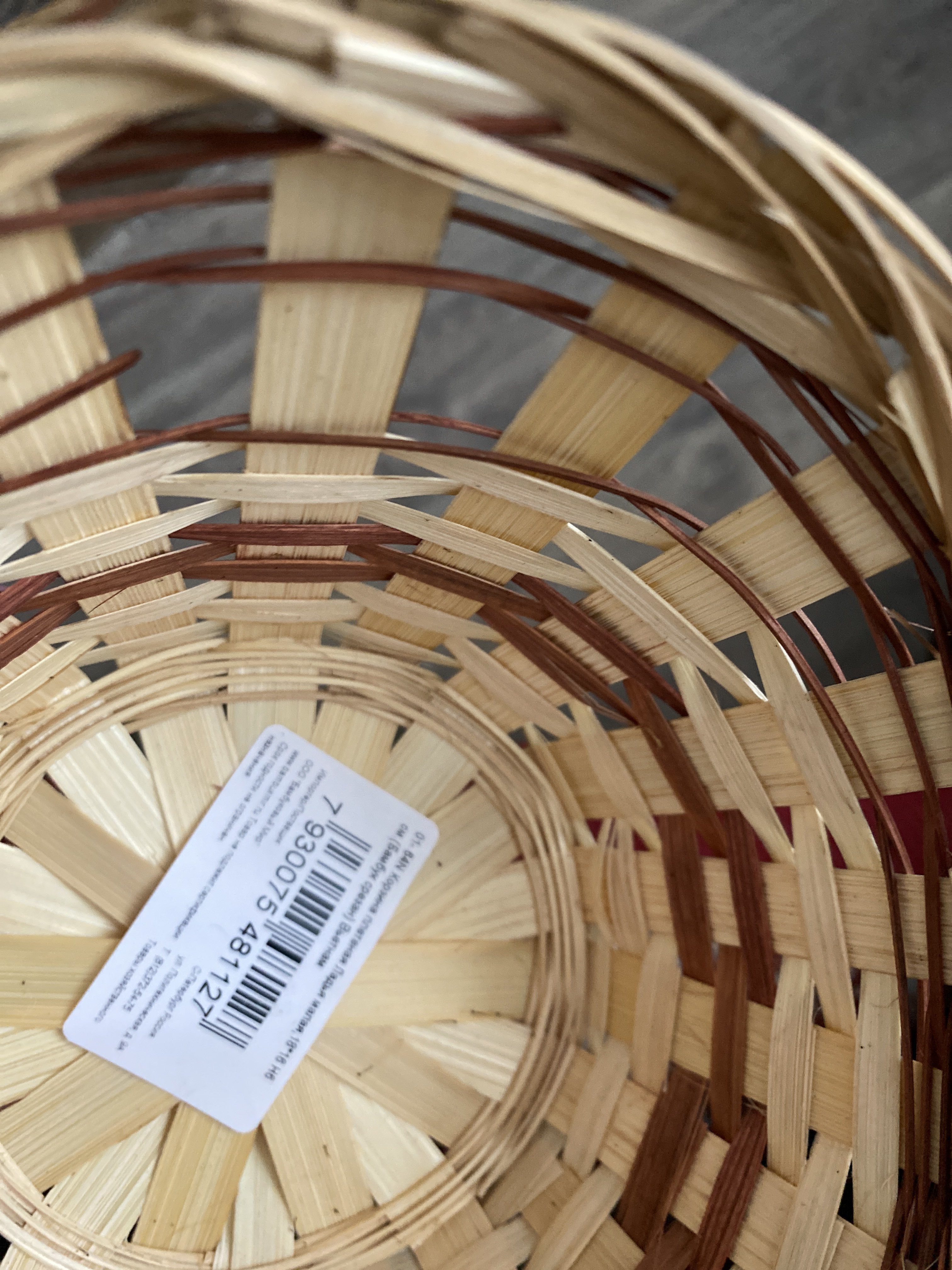 Фотография покупателя товара Корзина плетеная «Ладья», 18×16×6 см, бамбук - Фото 21