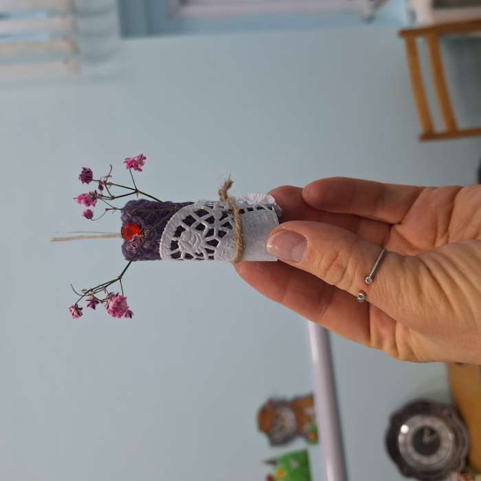 Фотография покупателя товара Пакет бумажный фасовочный, белый, V-образное дно, 20×10×5 см - Фото 2