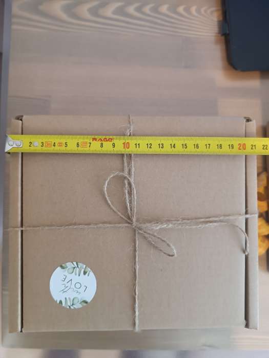 Фотография покупателя товара Коробка самосборная, без окна, крафт, 19×18×8.5 см - Фото 75