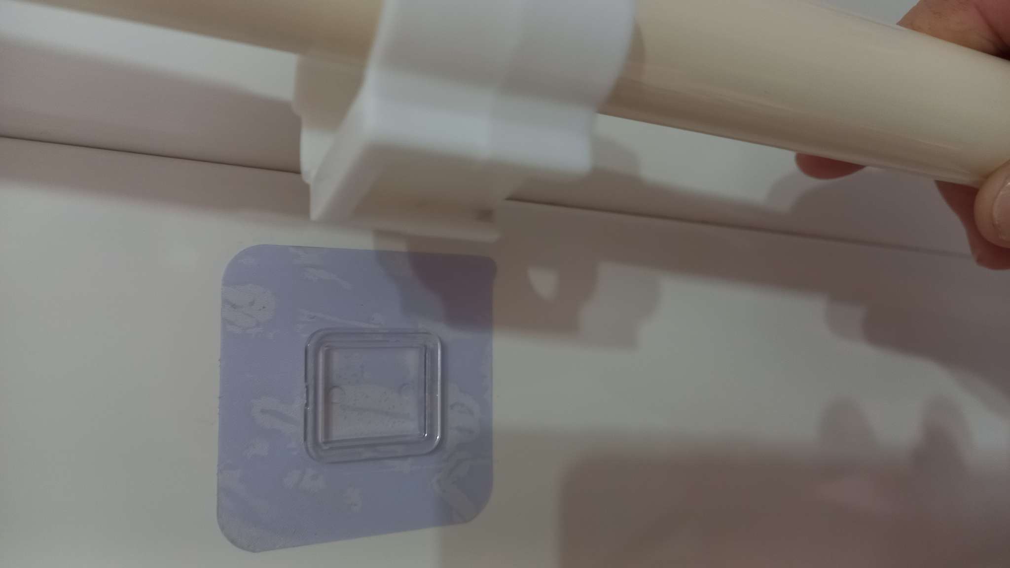 Фотография покупателя товара Держатель для швабр на липучке Доляна, 2.8×5×4.5 см, липучка 5.5×5.5 см, белый - Фото 68