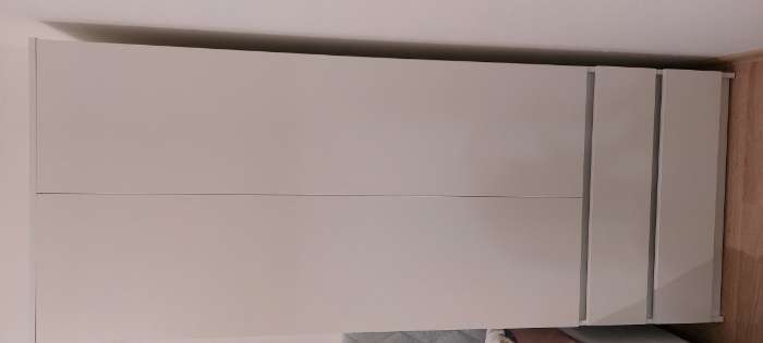 Фотография покупателя товара Шкаф двухстворчатый «Денвер», 2 ящика, 801×462×2052 мм, цвет белый - Фото 1