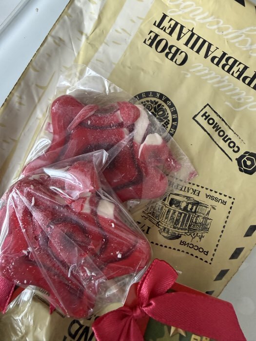 Фотография покупателя товара Леденец на палочке «Моему герою», 30 г - Фото 1