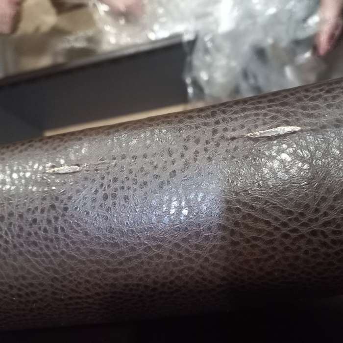 Фотография покупателя товара Кухонный уголок «АЛЕКС», экокожа, 1630×500×950 мм, TEOS DARK BROWM - Фото 14