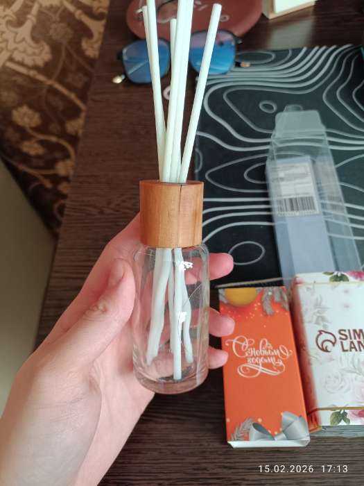 Фотография покупателя товара Диффузор ароматический «Модерн», 50 мл, Бергамот, «Богатство Аромата» - Фото 2