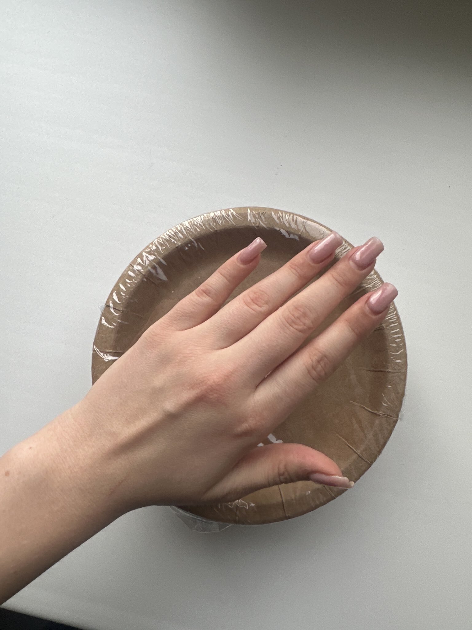 Фотография покупателя товара Тарелка одноразовая «Крафт» с бортом, картон, 18 см - Фото 2