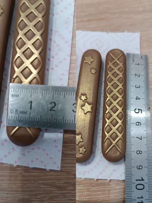 Фотография покупателя товара Форма для выпечки печенья Доляна, силикон, 8 ячеек (8.8×1.5×1 см), 20×10×1.7 см, зелёная - Фото 2