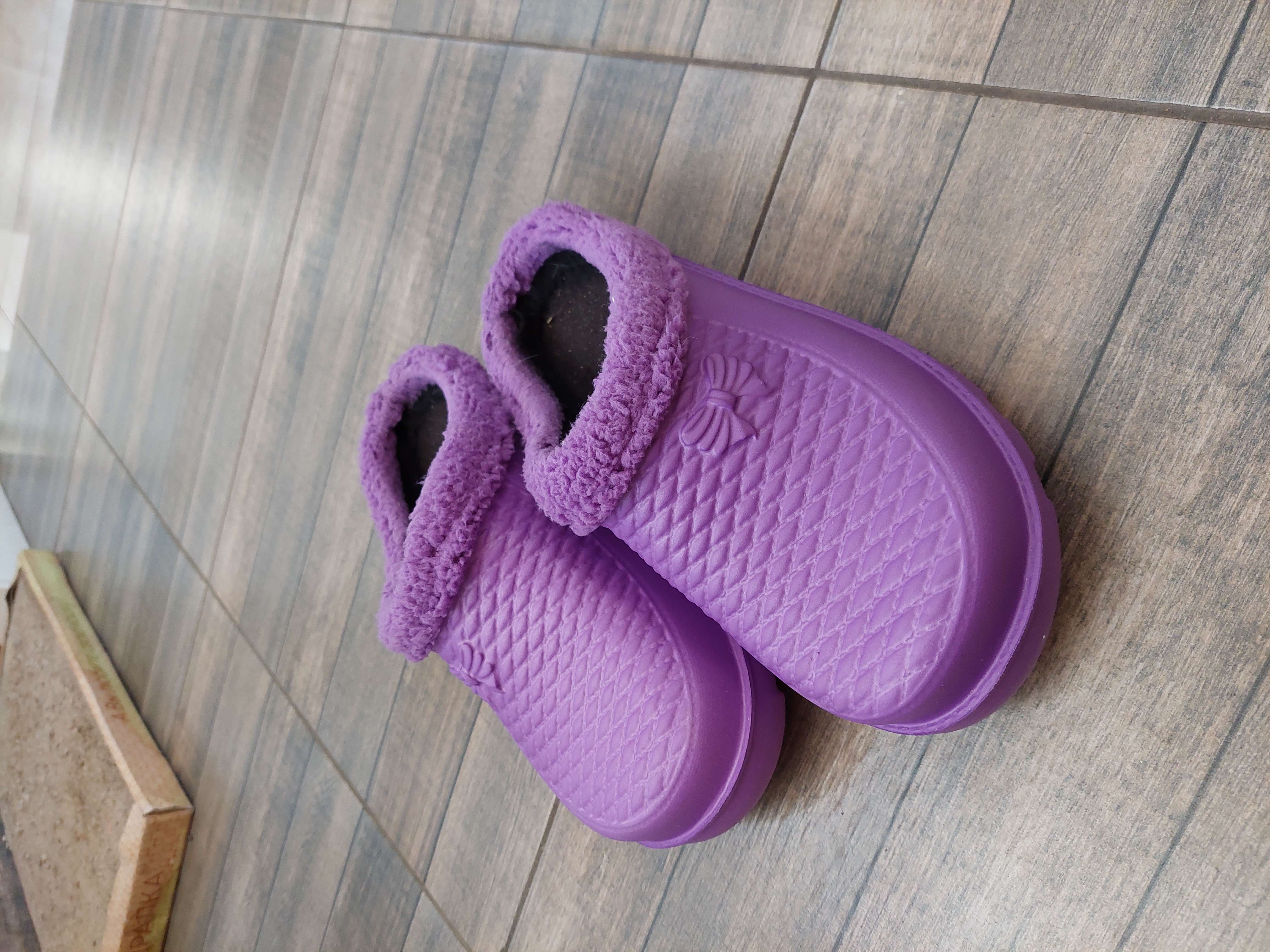 Фотография покупателя товара Галоши женские, цвет фиолетовый, размер 37