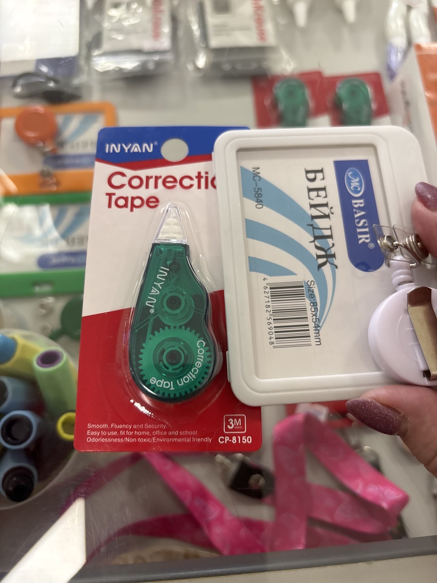 Фотография покупателя товара Корректор-лента, 3 м × 5 мм, блистер, европодвес, корпус МИКС - Фото 16