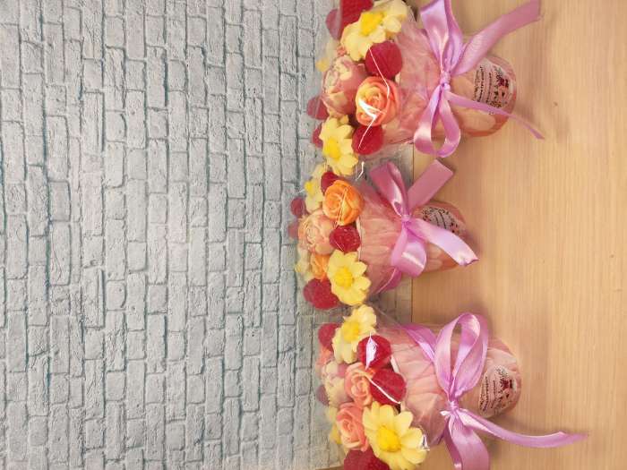 Фотография покупателя товара Наклейка для цветов и подарков «Строки», 16 × 9,5  см - Фото 2
