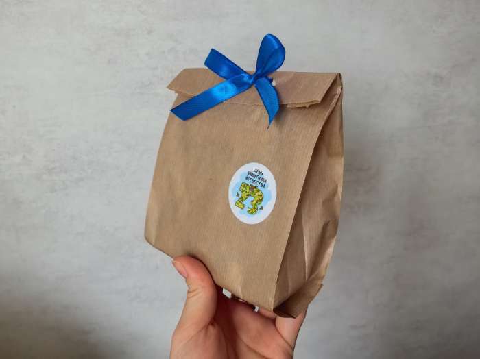 Фотография покупателя товара Пакет бумажный фасовочный, крафт, V - образное дно, 17.5×10×5 см - Фото 2