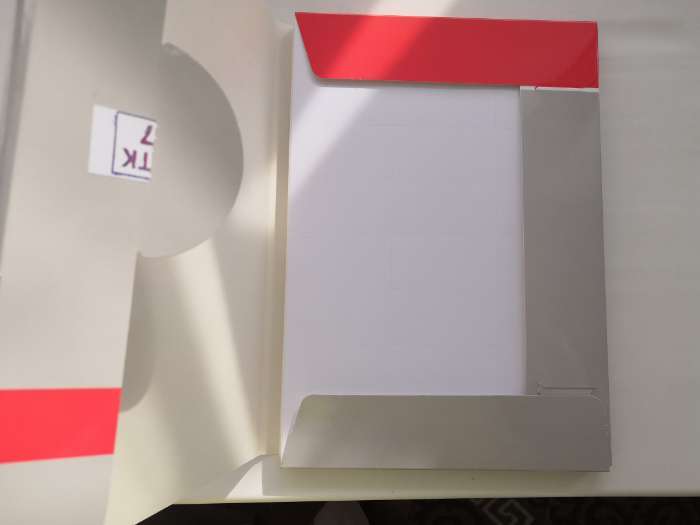 Фотография покупателя товара Этикетка самоклеящаяся на листе формата А4, 24 этикетки, 70 х 37 мм, белая, 100 листов - Фото 3