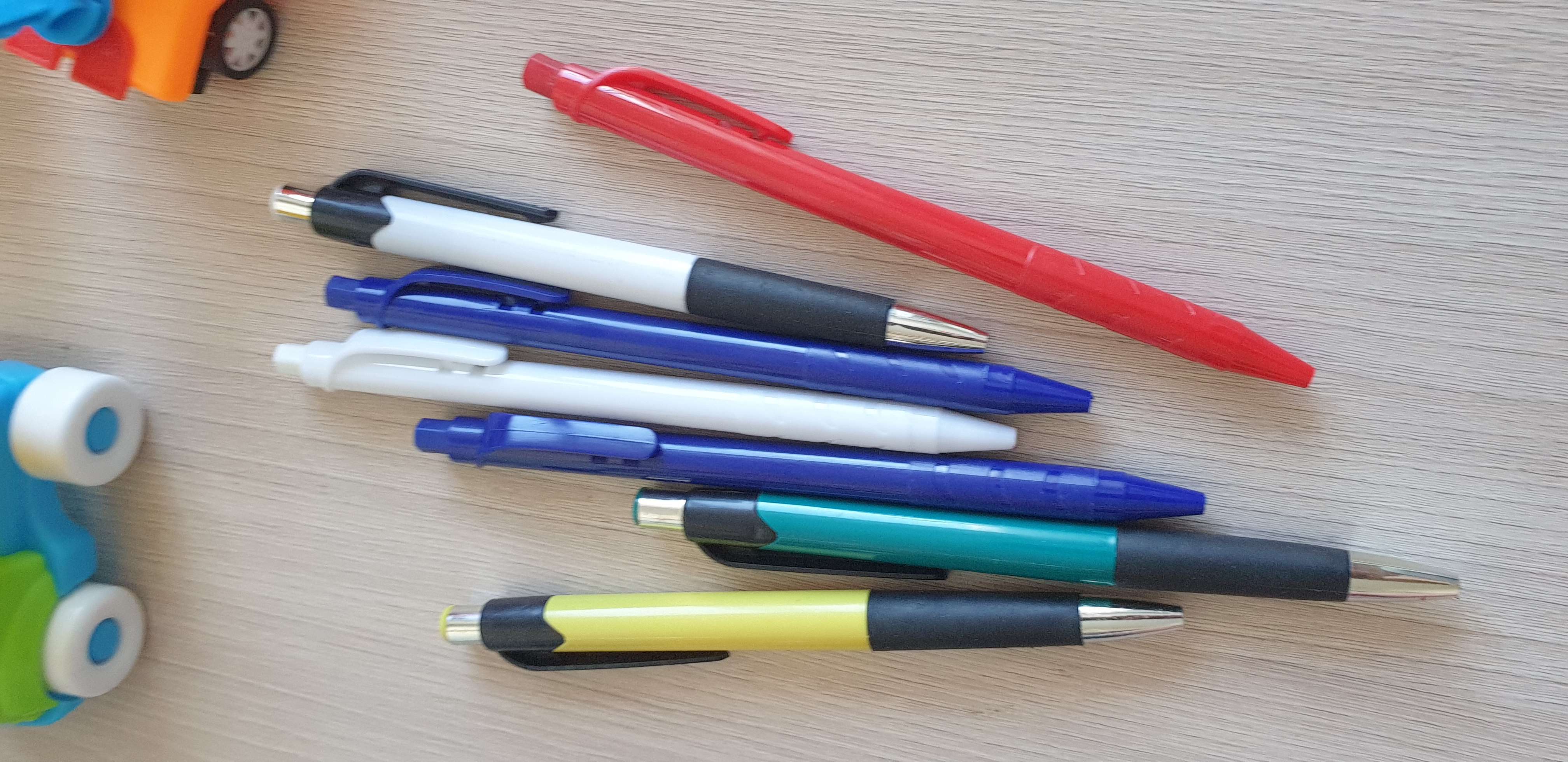 Фотография покупателя товара Набор ручек шариковых Calligrata, 4 штуки, автоматические, стержень синий