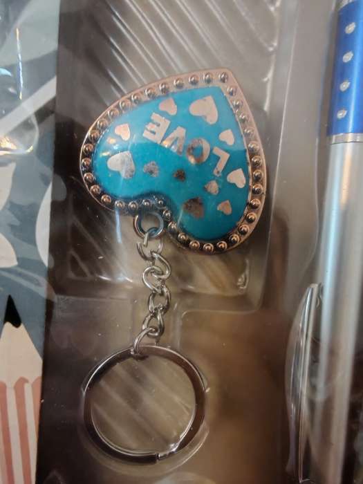 Фотография покупателя товара Набор подарочный 2 в 1 (ручка, брелок) - Фото 1