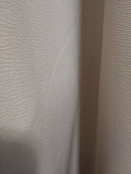 Фотография покупателя товара Штора портьерная "Этель" ширина 135 см, высота 260 см, цвет светло-бежевый, матовая - Фото 2