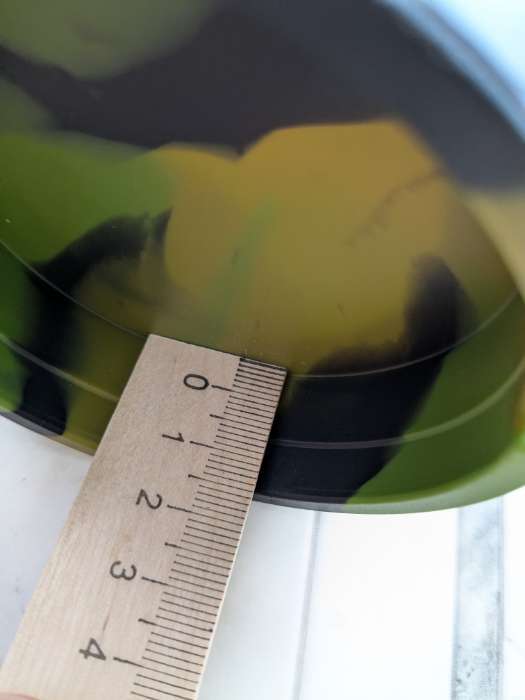 Фотография покупателя товара Пепельница силиконовая «Армейская», круглая, 8×2.3 см - Фото 2